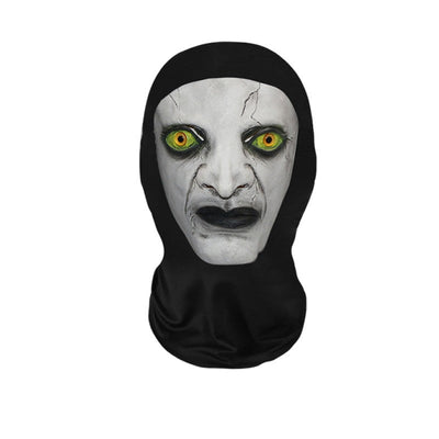 Fashion Mask for 2026 Halloween Cosplay Headwear Hip Hop Hood Hat Headgear 3D Celebrity Face Mask Elastic Mesh