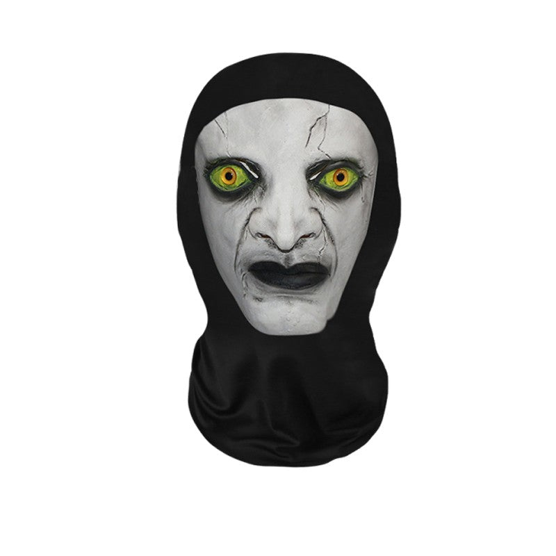 Fashion Mask for 2026 Halloween Cosplay Headwear Hip Hop Hood Hat Headgear 3D Celebrity Face Mask Elastic Mesh
