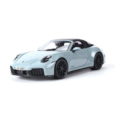 In Stock Maisto 1:18 Porsche 911 Targa 4 Gts (992.2) With Windows Alloy Miniature Diecast Fully Open Model Custom Toys Gifts