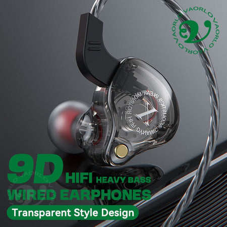 Mobile Wired Headphones Heavy Bass 3.5mm For Phone Earphones Stereo In Ear Headphones with Mic Earbuds Hifi Music Sport Headset