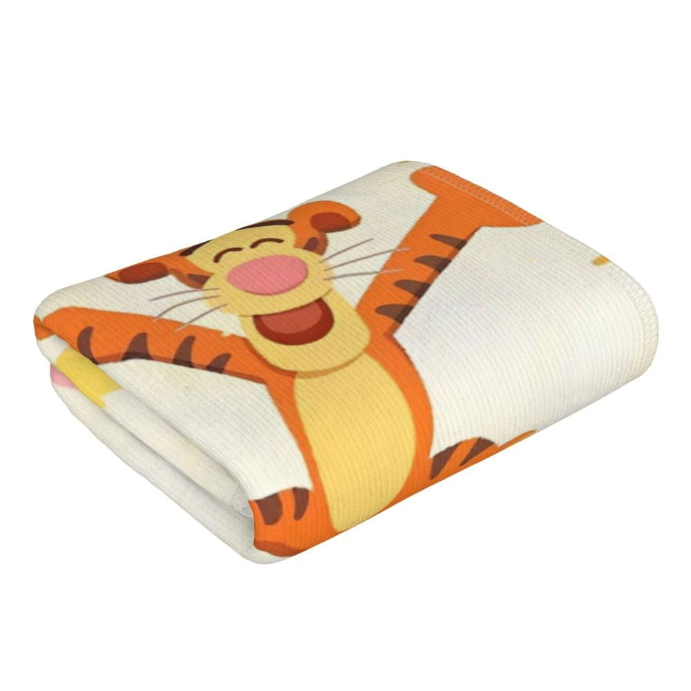 Winnie The Pooh Bear Piglet Merch Towel for Beach New Summer Microfiber Shower Towel No Sand Quick-Dry Surf Towels