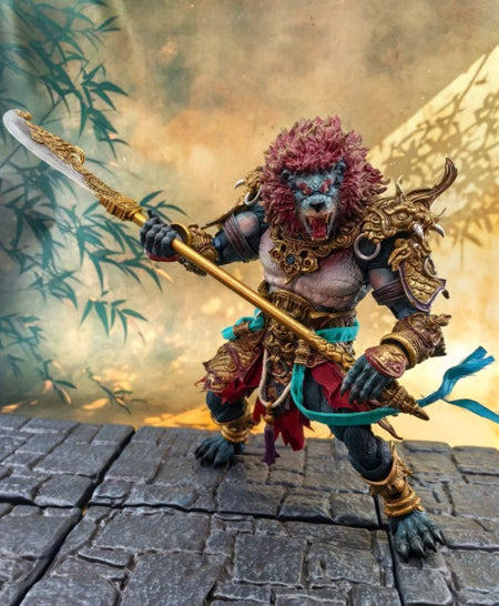 Fury Toys 1/12 Azure Lion Demon King Action Figure Golden Ver Classic Ver Collectible Model Toy Figures Desktop Decoration Gift