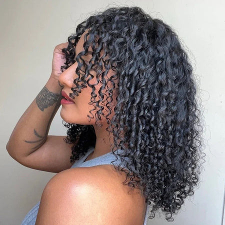 15A Pixie Curls Bundles Kinky Curly Human Hair 3/4 Bundles Deal 100% Raw Virgin Curly Hair Bundles Hair Extension Double Wefts