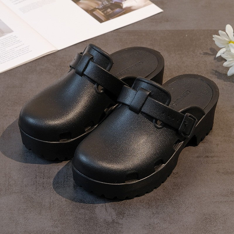 Kidmi New Women's Sandals Platform Beach Sandals EVA Flat Sandals Casual Women Shoes Summer Soft Sandals Outdoor Fashion Sandals