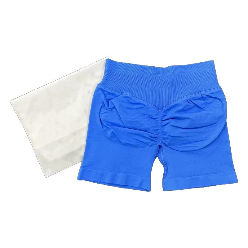 D-logo Impact Shorts Seamless Scrunch Bum Workout Gym Shorts Low Ribbed Waist Band Yoga Short Booty Hight Stretch Running shorts
