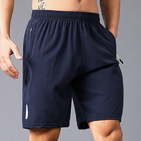 Breathable Running Jogging Men's Shorts Quick Dry Fashion Board Shorts Male Summer Elastic Casual Shorts Men Solid Color M-4XL