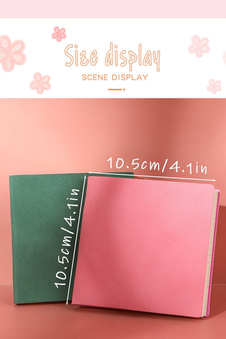 Square Notebook And Journal Mini Notepad Diary Agenda Planner Lined/Grid/Blank Writing Paper For Back To School Office Supplies