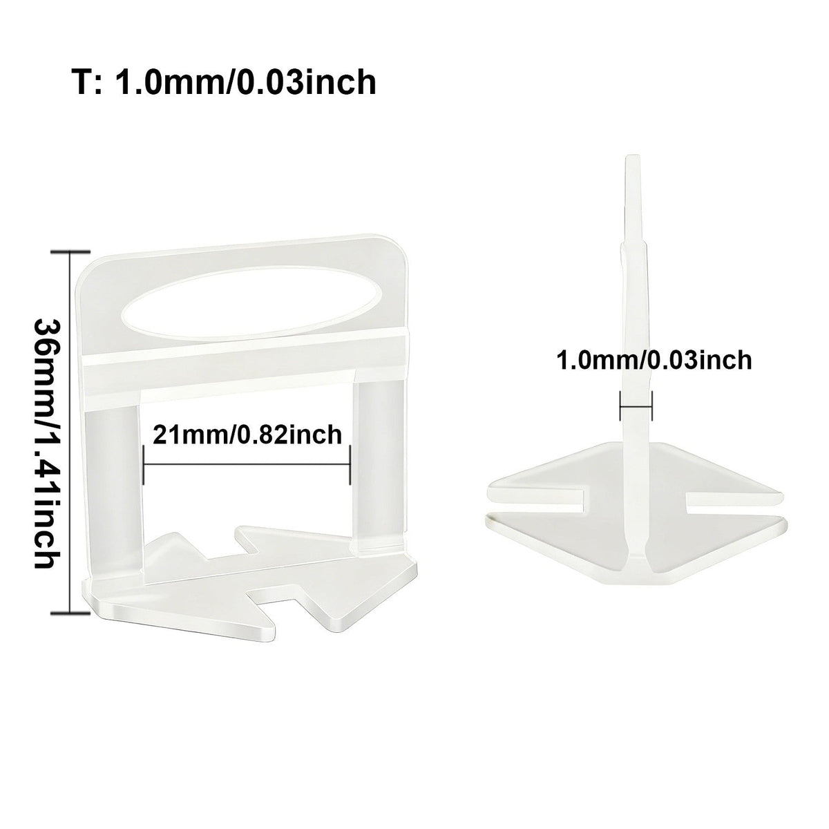 50-200pc Wall Floor Tile Leveling System Clips Ceramic Leveler Spacer Plier Wadge Kit for Tile Laying Construction Building Tool