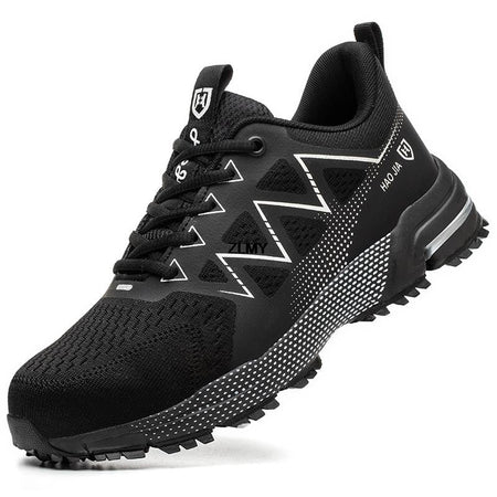 Anti-smash Safety Shoes Men Steel Toe Sneakers Puncture Proof Breathable Work Boots Man Fashion Construction Protective Footwear