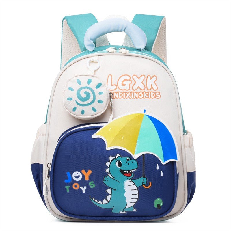 New Kids Dinosaur Backpack Kindergarten Casual Cute Fashion Boys Girls Backpack Holiday Birthday Gift Suitable for Preschool