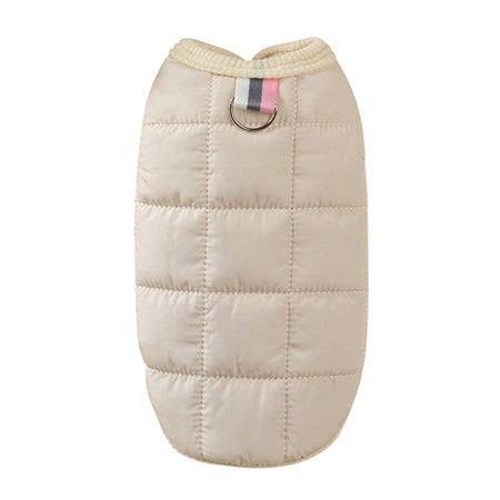 Winter Warm Cotton Padded Jacket Windproof Simple Dogs Vest Coats For Small Medium Dog Puppy French Bulldog Pet Dogs Clothing