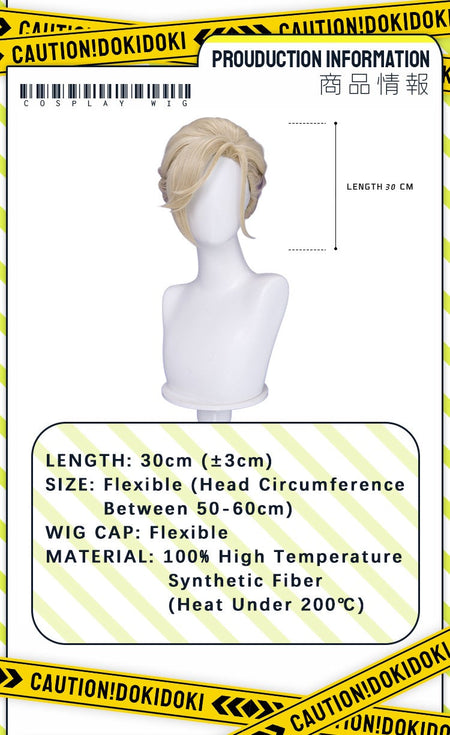 ?Ready for Ship?Idia Malleus Leona Vil Crowley Wig Game Cosplay DokiDoki Men 120cm Long Hair Fiber Idia Halloween  Free Wig Cap