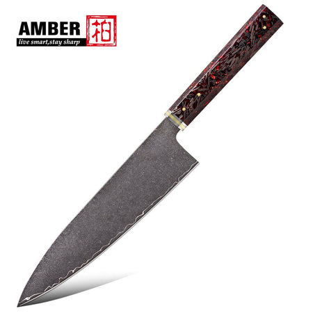 Kitchen Knife Set 1-6PC Damascus 3-layer cladding Steel knives Kitchen Accessories Professional Chef knives Cooking Tools