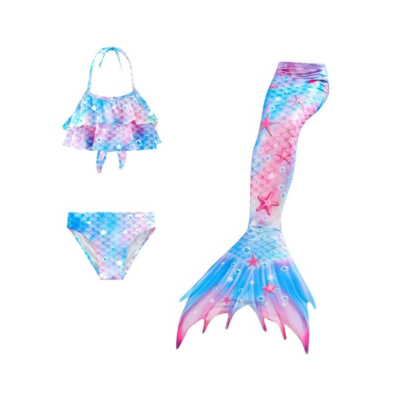 Mermaid Costume for Mermaid Tail for Swimming Can Add Monofin Fin Ariel Mermaid Costumes Cosplay BiSwimsuit set gift