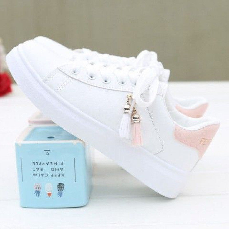 Women Sneaker Breathable Students Casual Shoes Sports for Girl Flat Mesh White Shoes Vulcanize Desginer 2024