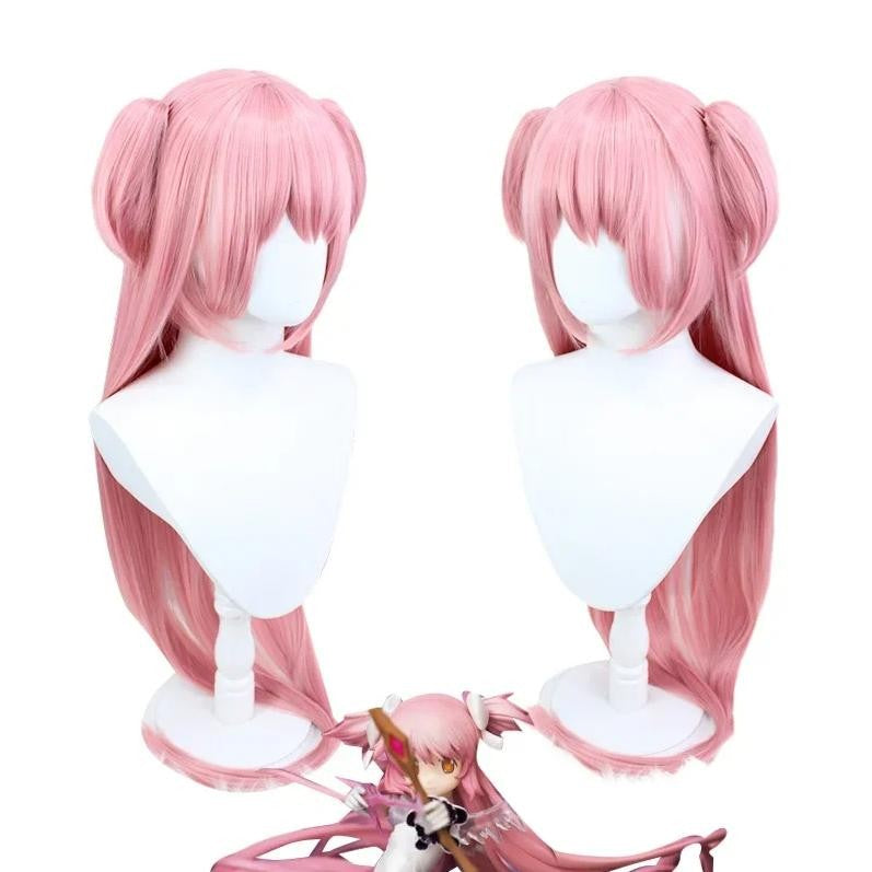Anime Puella Magi Madoka Magica Kaname Madoka Akemi Homura Miki Sayaka Tomoe Mami Cosplay Wig Halloween Role Play Synthetic Wigs