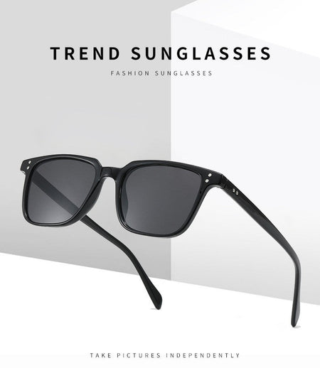 rectangle Rivet Tony Stark Sunglasses women men 2022 brand designer fashion Iron Man Glasses vintage oculos de sol masculino