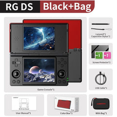 Anbernic RG DS Video Game Console Dual 4.0” IPS Screen Android 14 Support Dual Application On Split Screens & Hall  PSP Gifts