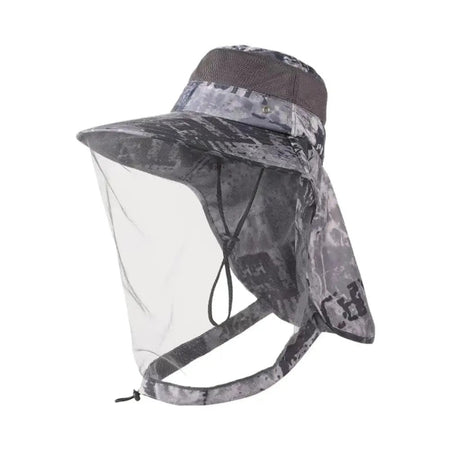Outdoor Head Face Mask Hat Net Cover Anti-mosquito Cover Mosquito Net Cap Travel Breathable Head Mesh Covers Fishing Caps