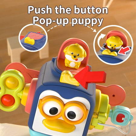 Montessori Children Early Education Toys Baby Hand Fine Motor Skills Toys Puzzle Quiet Hand And Eye Coordinate Learning Toys
