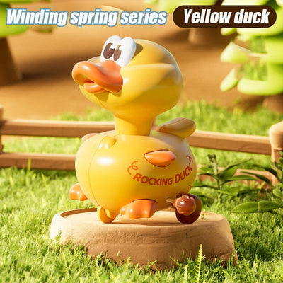 Cute pets winding slide toys fun swing pet styling children's toys crash resistant baby crawling training birthday gifts