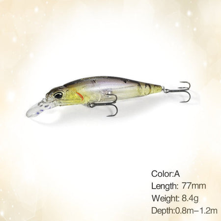 77mm 63mm Minnow Fishing Lure Wobbler Rozante 77SP Long Cast Hover Swaying Lure Jerkbait Artificial Bait Culter Alburnus Bait
