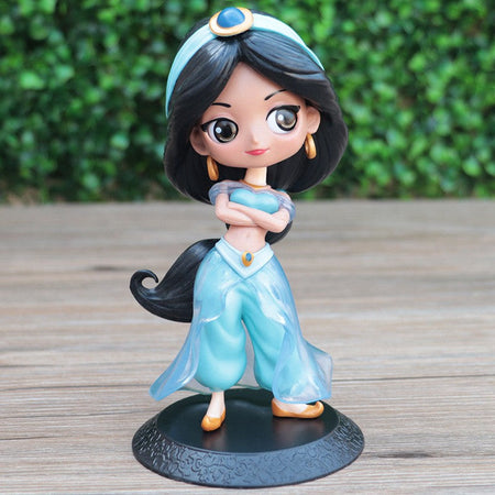 Disney Aladdin and The Magic Lamp Movie Action Characters Jasmine Q Posket Anime Peripheral Character Model Collectibles Toys