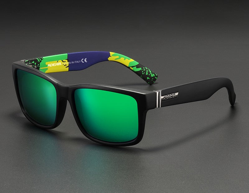 KDEAM Revamp Of Sport Men Sunglasses Polarized Shockingly Colors Sun Glasses Outdoor Driving Photochromic Sunglass With Box