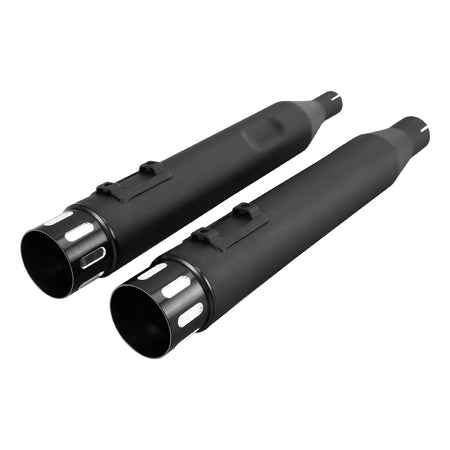 Motorcycle Slip On Mufflers Exhaust Pipes For Harley Street Glide Road King Electra Glide Ultra Limited FLTRX 2017-2022 2021 18