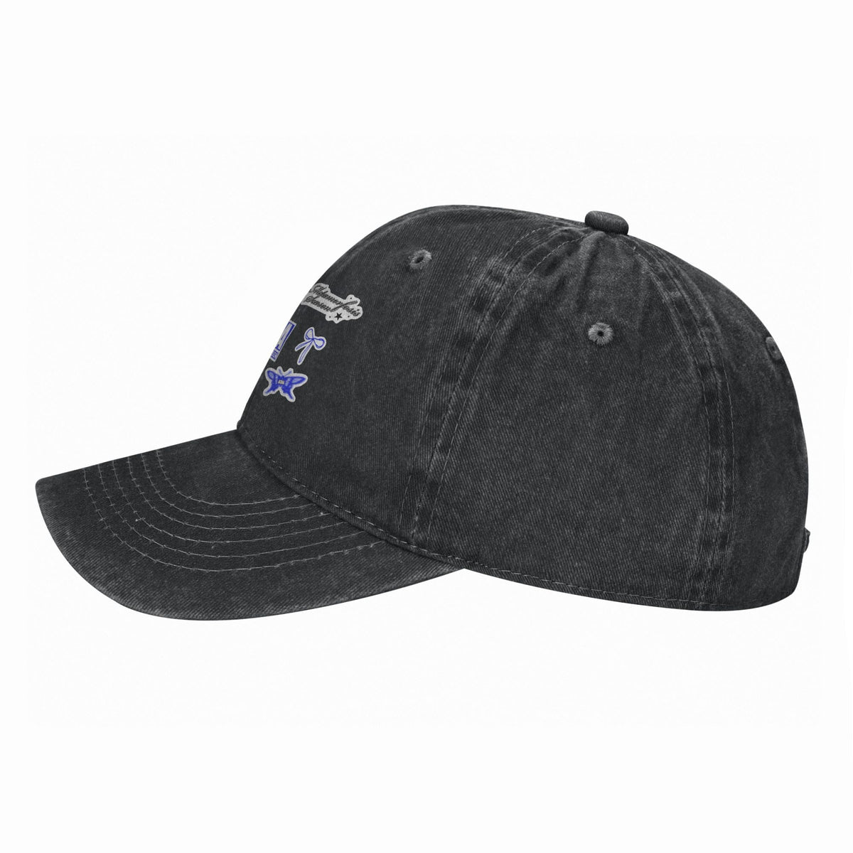 Summer Butterfly Aitana Baseball Cap Sun  Dropshipping Design Washed Hip Hop Hats Men Adult Vintage Kpop Rock Baseball Caps