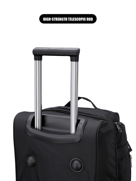 Multifunctional Trolley Travel Bag, Large-Capacity Men's and Women's Business Boarding Bag, Short-Distance Luggage Bag, Portable