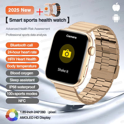2025 New For Xiaomi Redmi Watch 5 Bluetooth Call GPS Tracking NFC Heart rate IP68 Waterproof Sport Fitness Smart bracelet Unisex