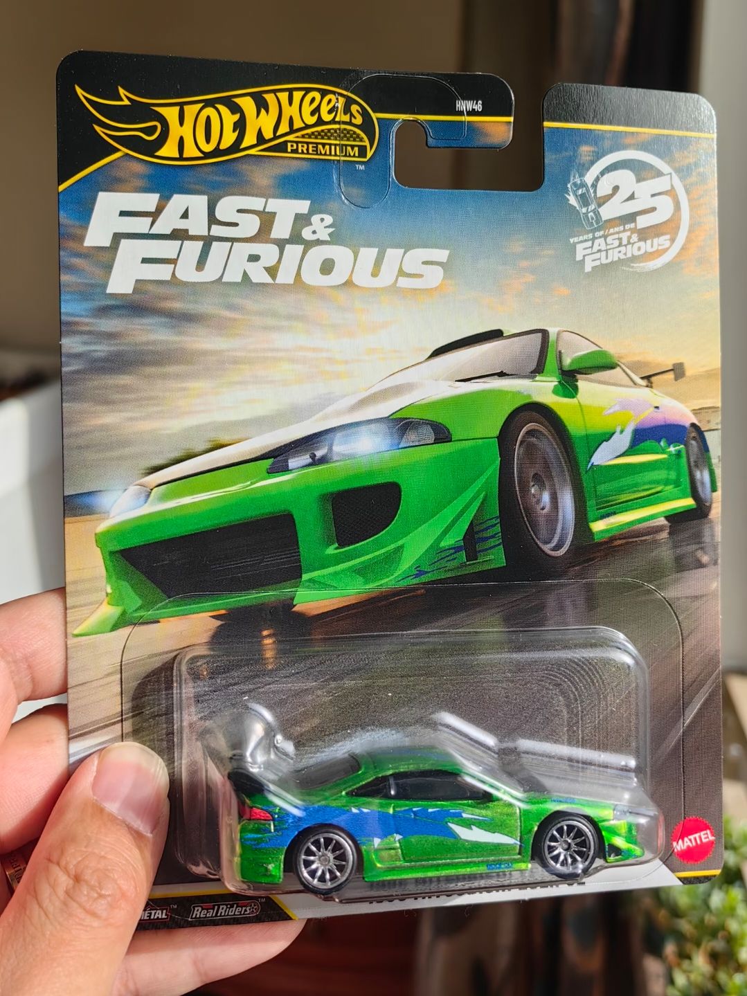 New Hot Wheels 1:64 Fast & Furious 25th Anniversary Set Mitsubishi Mercedes Mustang Etc Classic Diecast Vehicle Cars Model