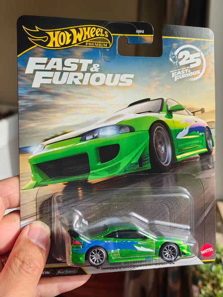 New Hot Wheels 1:64 Fast & Furious 25th Anniversary Set Mitsubishi Mercedes Mustang Etc Classic Diecast Vehicle Cars Model