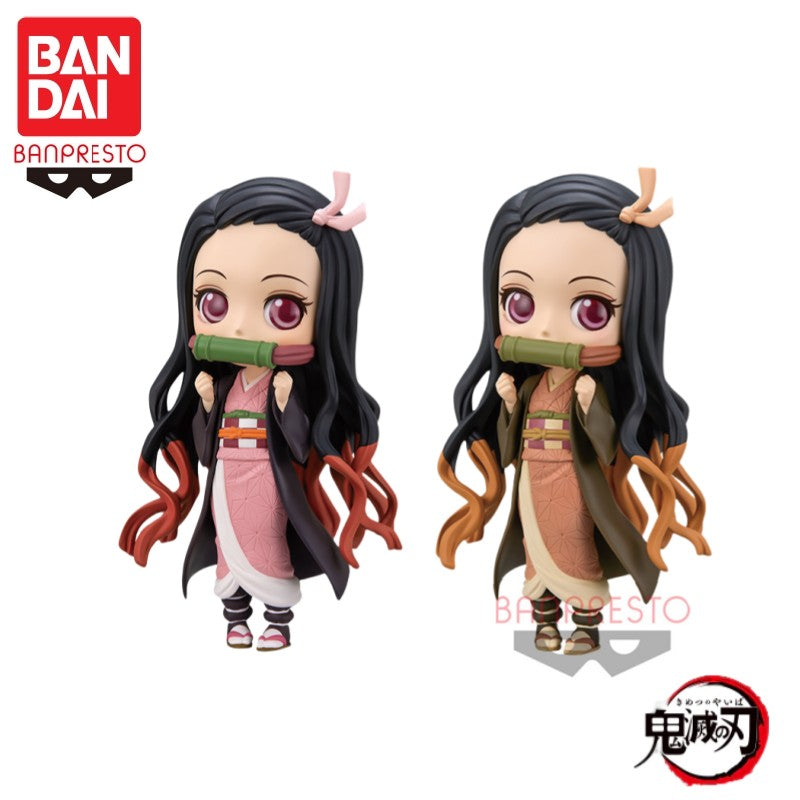 In Stock Bandai Original Banpresto Demon Slayer Qposket Kamado Nezuko Action Figure Model Doll Brand New Boxed Anime Characters
