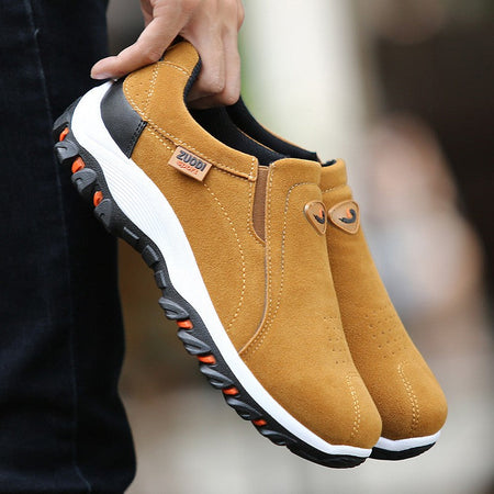New Men's Casual Sneakers Outdoor Ultra-Lightweight Casual Shoes Large Size Men's Shoes One-Piece Design for Quick and Easy Wear