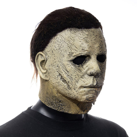 2022 Halloween Ends Michael Myers Horror Mask Cosplay Bloody Creepy Demon Killer Latex Helmet Party Carnival Costume Props