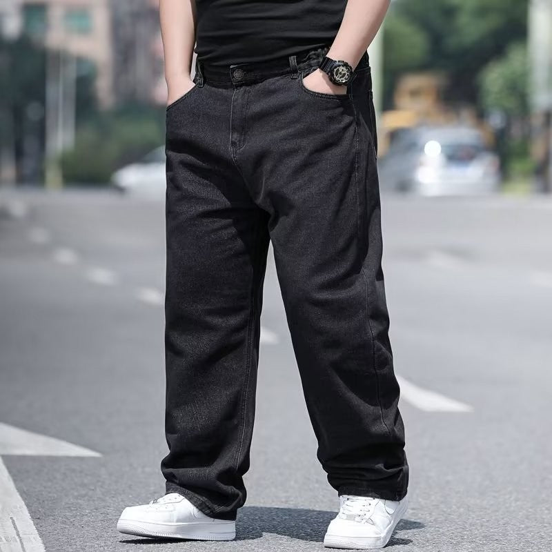 Oversize Jeans for Man Male Jeans Pants Denim Pants Men's Jean Big Size Baggy Y2k Mens Cargo Black New Wide Leg Trousers