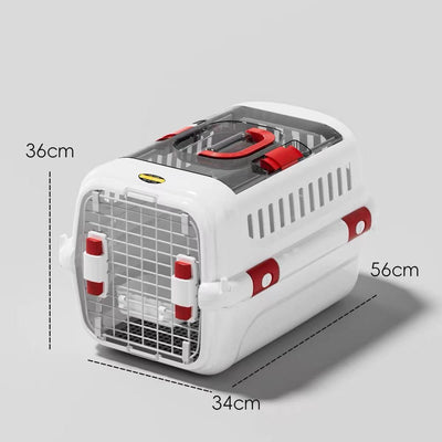 2025 New Cat Carrier Airline Approved,Portable Pet Carrier TSA Approved for Travel,Anti-Anxiety Outdoor Cat Bag for Car,Home Use