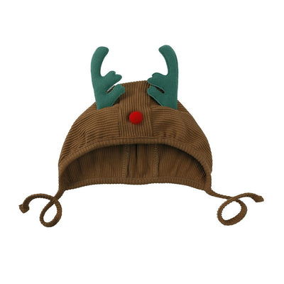 2025 Christmas Baby Suspender Pants with Hat Infant Knit Trousers Outfits Cute Toddler Newborn Casual Leggings Costumes