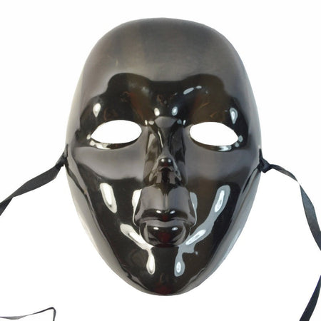 New Plastic Full Face Masks Street Dance Mask Masquerade Dance Mask Halloween Street Dance Mask For Cosplay Party Props