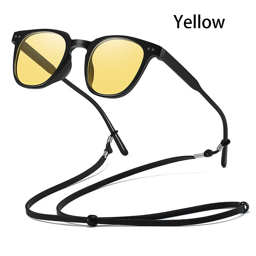 Fashion Small round Sunglasses Gradient Pink Lenses Classic Unisex Powder Blusher with Metal Nail Decoration for Women And Men