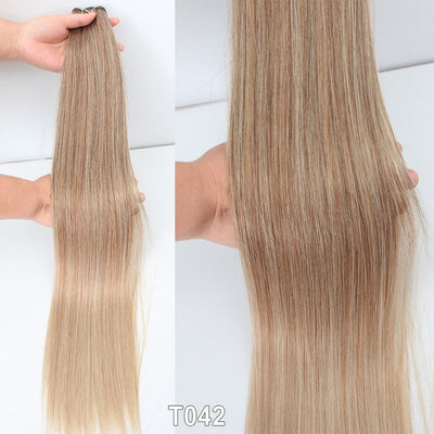 Russia Straight Hair Weave Bundles 65cm 200G Fiber Synthetic Hair Extensions Bio Protein Heat Resistant Ponytail Cosplay Hair
