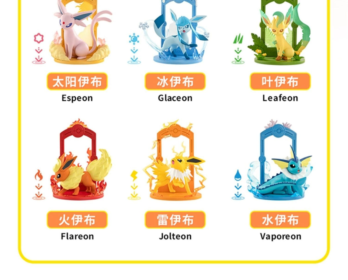 9 Style Pokemon Figures Eeveelution Espeon Sylveon Glaceon Leafeon Vaporeon Umbreon Flareon Anime Figure Pocket Monster Toy