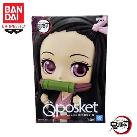 In Stock Bandai Original Banpresto Demon Slayer Qposket Kamado Nezuko Action Figure Model Doll Brand New Boxed Anime Characters