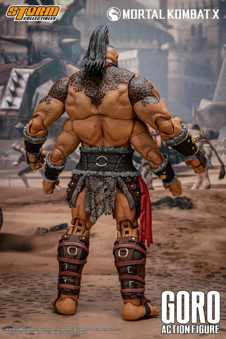 In Stock Storm Toys Mortal Kombat Final BOSS Shao Kahn DCMK14 Luxury Edition Villain Goro DCMK18 Action Figure Model Toys