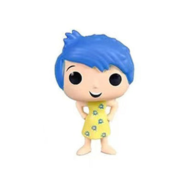 Anime inside out 2 Joy Anxiety Anger Sadness Disgust Fear POP Figure Action Toys Cartoon Movie PVC Doll Figurines