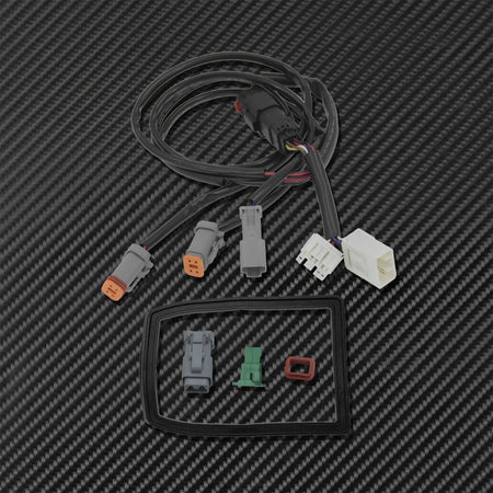Motorcycle Rear Fender System Extension LED Fascia Set For Harley Touring 2009-2024 CVO Road Street Glide FLHR Ultra Limited