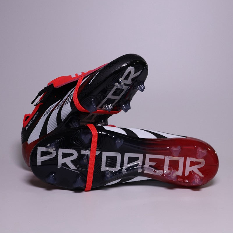 M-2502 Pro Mens Soccer Shoes Training Non-Slip Turf Soccer Cleats TF/FG Football Sneakers Chuteira Campo for Man 35-45