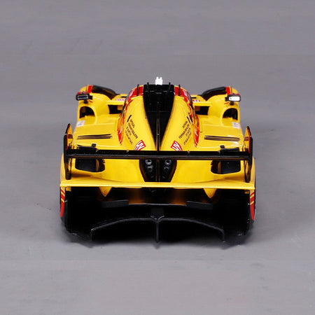 New In Stock Bburago 1:43 24h Le Mans Ferrari 499p 2024 #83 Includes Base And Acrylic Box Alloy Miniature Diecast Model Toys